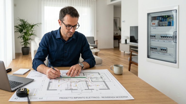 Progetto impianto elettrico casa