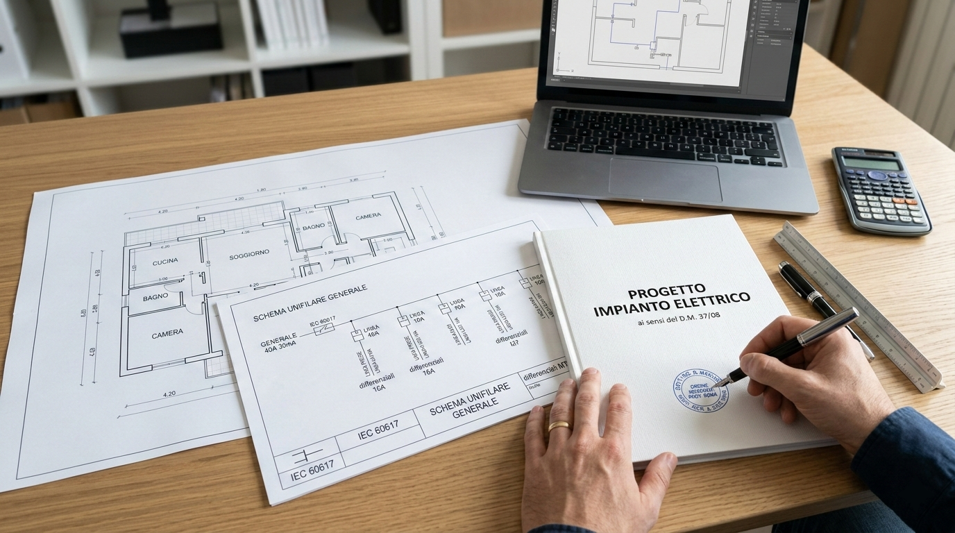Progetto impianto elettrico: quando serve e come ottenerlo