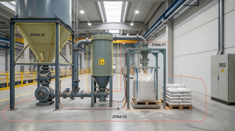 Zone ATEX 20, 21, 22